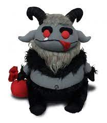 Mezco Releases Mega Scale Krampus Plush Naughty Children On High Alert Krampus Weird Toys Plush Dolls