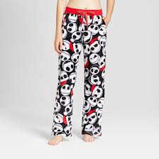 Black And White Christmas Pajamas Women S Nightmare Before Christmas Plush Pajama Pant Target Pajama Pants Womens Pajamas Pants Christmas Pajama Pants