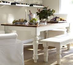 Keaton Extending Dining Table French White Pottery Barn Kitchen Table Country Kitchen Tables Dining Table Rustic
