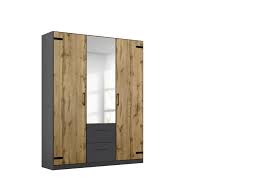 Pelipal spiegelschrank 9020 kranz breite 85/115/140 cm. Drehturenschrank Butte 21 Reduziert 140 Cm Breit Eiche Wotan Grau Metallic
