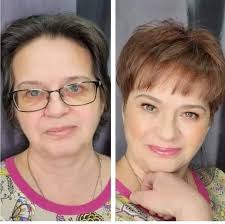 Hair styles for women over 60 with bangs