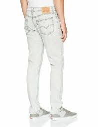 New Levi S Mens 511 2731 Light Gray Wash Slim Fit Stretch Denim Jeans Sz 33 X 30 Levis Slimskinn Grey Jeans Men Long Sleeve Denim Shirt Long Sleeve Shirt Men