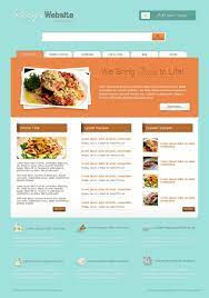 Recipe Website Template Food Website Create A Recipe Website Layout