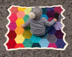 Who said that lacy stitches are only for summer? Polygon Pattern Tin Can Knits