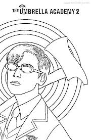 Try changing the text and creating your own math problems. Umbrella Academy 2 Coloring Pages Number Five With Axe Xcolorings Com