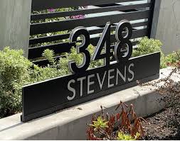 The pineapple is the international symbol of. Contemporary Address Signs House Number Signs Address Signage Company