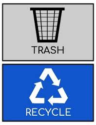 An out of order sign available as easy to print pdf file. Environmental Print Sorts Trash And Recycle Signs By Functioning Well