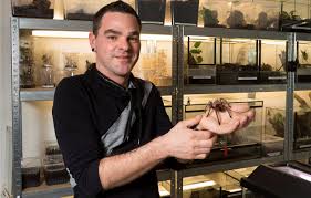 Dann kann ich nur annehmen, dass mich die brasilianische wanderspinne biss. Terrarium In Suhr Es Muss Nicht Immer Ein Busi Sein Marc Lebt Mit 2000 Spinnen