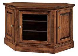 However, as most people have their tv pointing into the living room from the corner, the corner tv stand is most popular. Kincade Small Corner Tv Cabinet Amish Kincade Small Corner Tv Unit