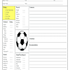 If your organization doesn't provide player evaluation forms but you'd like to give your players that feedback, here's a free general form that can be downloaded and printed. 1