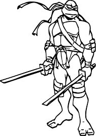 Leonardo Ninja Turtle Coloring Page Youngandtae Com In 2020 Turtle Coloring Pages Ninja Turtle Coloring Pages Ninja Turtles