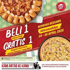 Jun 16, 2021 · mengutip laman pegadaian, harga emas hari ini, rabu (16/6/2021) untuk logam mulia antam ukuran 1 gram di pegadaian mencapai rp 986.000. Buy 1 Get 1 Free From Pizza Hut April 2020 Cihampelas Walk
