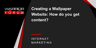 Sign up to automatically get up to 20% off of sundries and supplies, every day. Creating A Wallpaper Website How Do You Get Content Warrior Forum The 1 Digital Marketing Forum Marketplace