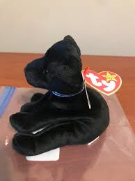 Rare Ty Beanie Baby Original Luke Black Labrador Etsy Black Labrador Baby Beanie Ty Beanie