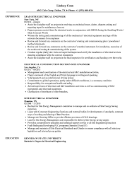You may also want to include a headline or summary. Electrical Site Engineer Resume Samples Velvet Jobs