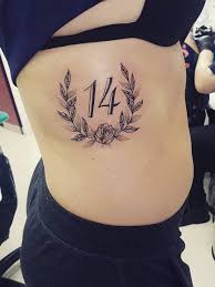 Print these number designs on our website for. Number Tattoos