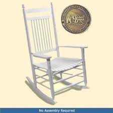 White Slat Rocking Chair Fully Assembled Cracker Barrel Rocking Chair Rocking Chair White Rocking Chairs
