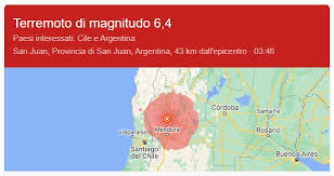 Assicurazione sulla casa, terremoto e calamità naturali: Terremoto Argentina Oggi Magnitudo 6 4 Scosse Proseguite Per Oltre Un Ora