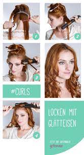 Die neuesten trendfrisuren mit glätteisen und lockenwicklern | ebay. Die 32 Besten Ideen Zu Glatteisen Fon Lockenstab I Niemals Ohne Hitzeschutz Glatteisen Locken Machen Haare Pflegen