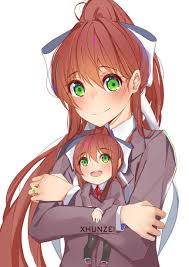 Here to have a good time, monika from the doki doki literature club game has been modded into friday night funkin'. Monika And Mini Monika