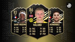 There are 8 other versions of haaland in fifa 21, check. Fifa 21 Totw 2 Leaked Lewandowski Haaland Kane Saint Maximin More