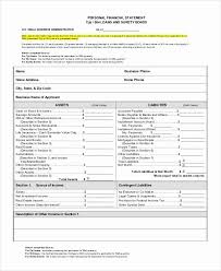 Financial Statements Template Pdf Luxury 8 Personal Financial Statement Example Interim Sta In 2020 Personal Financial Statement Financial Statement Statement Template