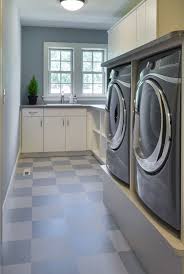Laundry Room Marmoleum Mct Checkerboard Flooring Can Be Purchased At Hopkins Carpet One Hopkinscarpeton Laundry Room Flooring Basement Laundry Room Marmoleum