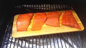 Usually 10 to 15 minutes. Cedar Plank Salmon On Traeger Youtube