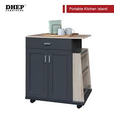 The best small kitchen ideas for your remodel. Dhep Kitchen Trolly Island Dark Grey Hana Oak Lazada