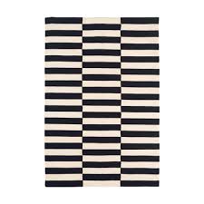 Transparent Black And White Striped Rug Black White Buche Wool Flatweave Carpet Flat Weave Carpet Flat Weave Wool Rug Rugs On Carpet