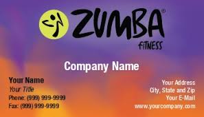 Get a little help from canva and our gallery of professionally designed personal business card templates. Zumba Business Cards