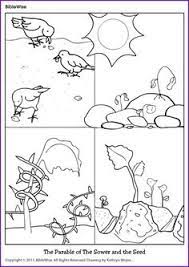 With this coloring page, each picture teaches children essential parable stories as they color! Parable Of Sower And The Seed