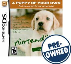 Go to the main menu on nintendogs. Best Buy Nintendogs Lab Friends Pre Owned