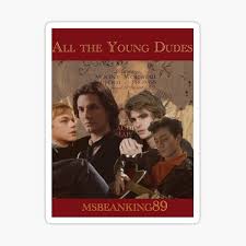 Book cover for 'all the young dudes' by mskingbean89 by 221b_ee; All The Young Dudes Gifts Merchandise Redbubble
