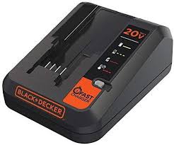 Black Decker Smart Battery Charger Black Decker 20v Max Lithium Battery Charger 2 Amp Bdcac202b In 2020 Lithium Battery Charger Lithium Battery Black Decker