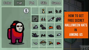 How To Get Halloween Hats In Among Us For Free Pc Mobile