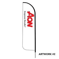Check spelling or type a new query. Aon Logo Printed Feather Flag Peak Banner
