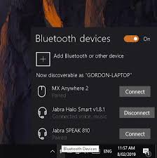 My divorce put me $25,000 in debt. A System Tray Menu For Connecting Disconnecting Bluetooth Devices Windows10