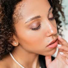 3pcs Threadless Push in Nose Rings Studs Surgical Steel Labret Jewelry Monroe Lip Rings Studs Medusa