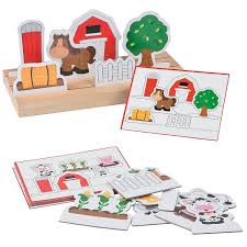 Follow the directions by clicking on each item and moving it to the correct place on the picture. Fun Express Following Directions Farm Game 1 Piece Educational And Learning Activities For Kids Buy Online In Macau At Macau Desertcart Com Productid 157581345