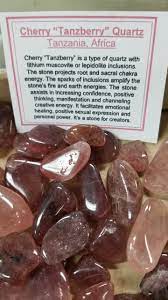 Click here to see more of cherry quartz's quotes. Cherry Tanzberry Quartz The Rock Shop