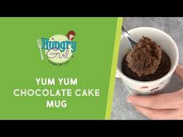 Cover frozen cake with topping. How To Make A Chocolate Cake In A Mug Speedy Recipe Demo Youtube Speedy Recipes Easy Delicious Cakes Hungry Girl Recipes