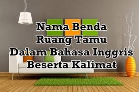 Kouban 交番 = pos polisi. Nama Benda Yang Ada Di Ruang Tamu Dalam Bahasa Inggris