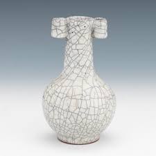 Vintage ceramic vase matte white handles bud pottery victorian shabby fab 7 h. Pottery Aspire Auctions