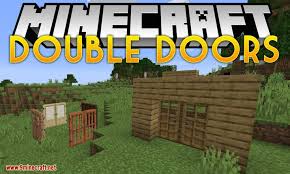 Jul 17, 2020 · find the mod you're looking for on curse forge or any other site and simply hit install (on curse forge) it will take you to the download page. Double Doors Mod 1 14 4 1 12 2 Download Miinecraft Org Double Doors Minecraft Mods Wooden Double Doors