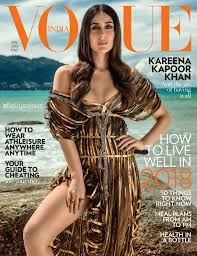 Kareena Kapoor Khan Vogue Magazine India January 2018 Bollywood Celebrities Vogue India Kareena Kapoor