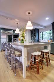 The counter height seating at the kitchen island does make everything visible in the kitchen, including those dirty dishes. 15 Kitchen Islands With Seating For Your Family Home