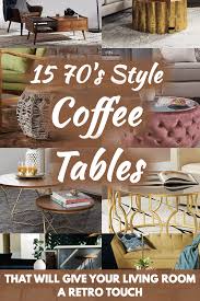 The mediterranean is a fascinating place. 15 70 S Style Coffee Tables That Will Give Your Living Room A Retro Touch Home Decor Bliss