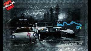 Need For Speed World Home For The Holidays Track All Events Of Christmas 2014 Youtube