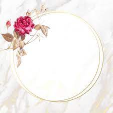 download premium illustration of round flower frame on beige marble backgroundmarble walpapercomputer wal rozovye fony venok v ramke cvetochnye illyustracii
